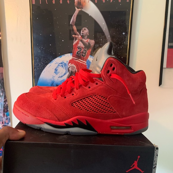 Jordan Other - Air Jordan 5 “Red Suede”